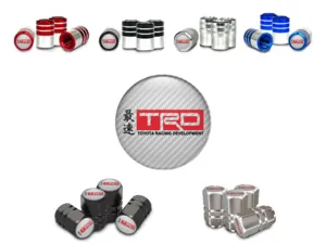 Toyota TRD Ventilabdeckungen LKW Legierungs Finish
